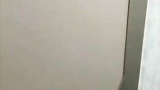 Layna Boo another flight another quickie in the restroom