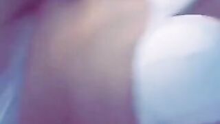 White Slut Showing Off