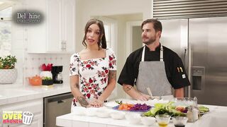 Delphine - April Olsen Leaves Enough Ass For All Of Her Cooks - LAA0072 - EP1